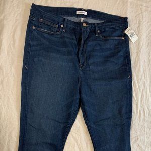 Good American Good Waist Skinny Jeans Size 24